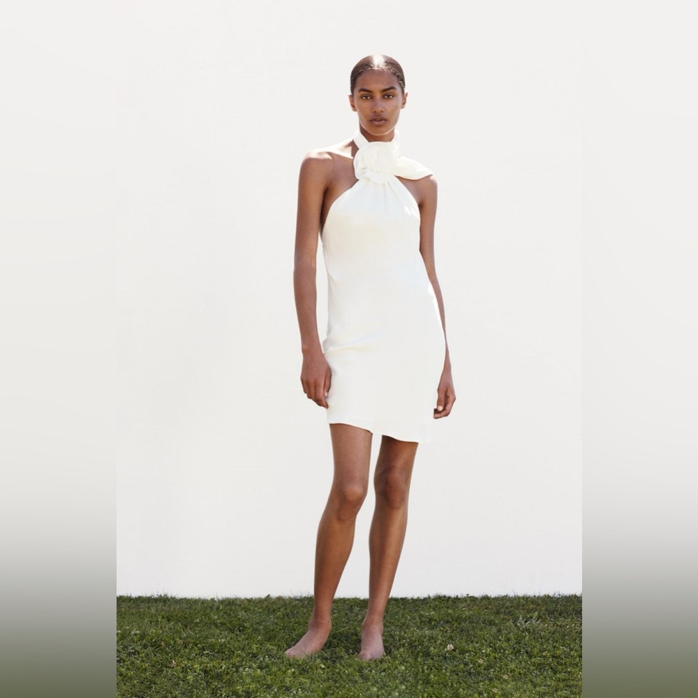 Zara White Mini Dress